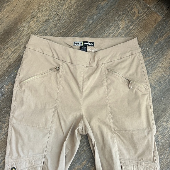 Jamie Sadock Beige Women’s Golf Tennis Shorts Active Outdoors size 12 Bermuda - Picture 3 of 8